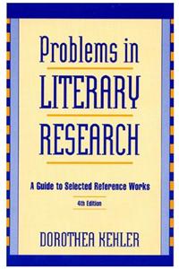 Problems in Literary Research