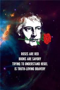 Roses are red, books are savory