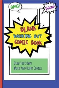 Blank Working Out Comic Book