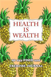 90 Day Food and Exercise Journal