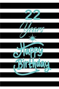 22 years happy birthday
