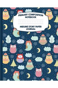 Primary Composition Notebook Midline Story Paper Journal