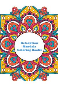 Relaxation Mandala Coloring Books