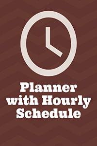 Planner with Hourly Schedule