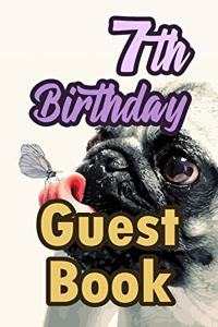 7th Birthday Guest Book