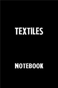 Textiles Notebook