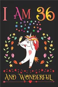 I Am 36 and Wonderful