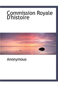 Commission Royale D'Histoire