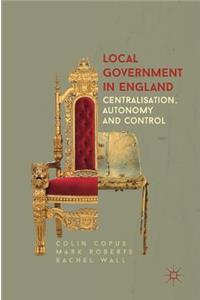 Local Government in England
