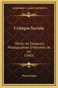 Critique Sociale