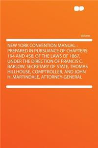 New York Convention Manual