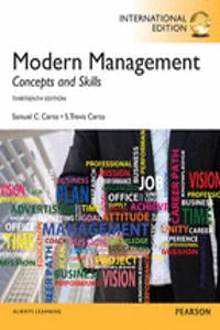 Modern Management Plus MyManagementLab with Pearson eText