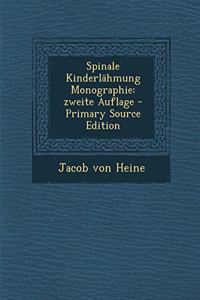 Spinale Kinderlahmung Monographie