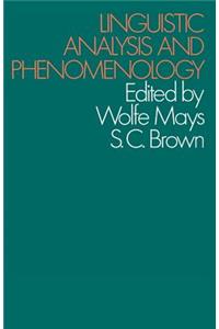 Linguistic Analysis and Phenomenology