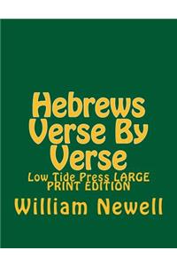 Hebrews Verse By Verse