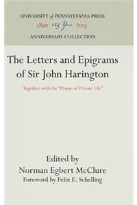 Letters and Epigrams of Sir John Harington