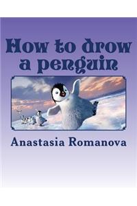 How to drow a penguin