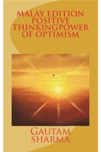 Malay Edition of Positive Thinking Power of Optimism
