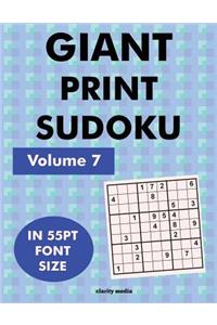 Giant Print Sudoku Volume 7