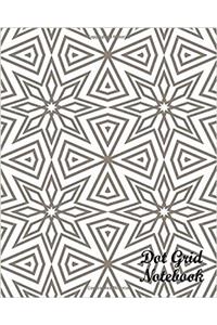 Line Star Dot Grid Notebook: Dot Grid Pages