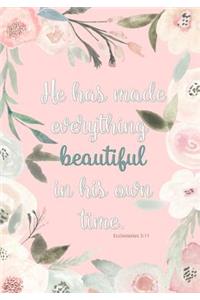 In His Own Time - A Christian Journal (Ecclesiastes 3