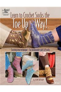 Learn to Crochet Socks the Toe-Up Way!