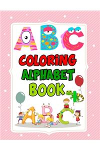 Coloring Alphabet Book