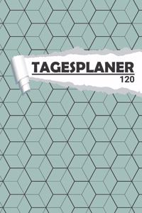 Tagesplaner Hexagon Mint