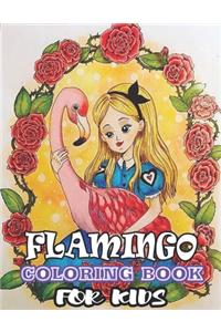 Flamingos Coloring Book