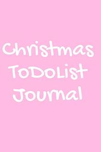Christmas ToDoList Journal