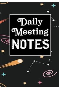 Daily Meeting Notes