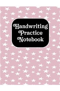 Handwritting Practise Notebook