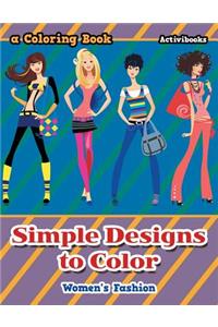 Simple Designs to Color