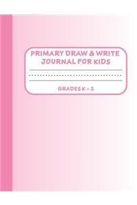 Primary Draw & Write Journal for Kids Grades K-2