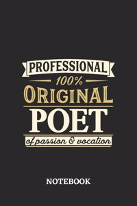 Professional Original Poet Notebook of Passion and Vocation