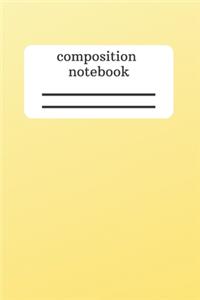 Composition Notebook