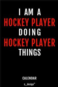 Calendar for Hockey Players / Hockey Player