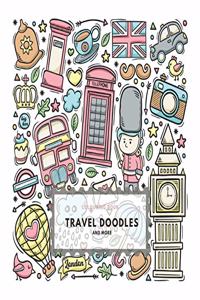 Colouring Book. Travel Doodles And More