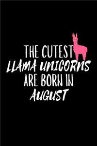 The Cutest Llama Unicorns Are Born In August