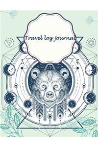 Travel log journal