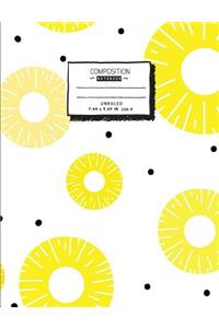 Unruled Composition Notebook