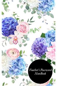 Teacher's Password Notebook