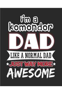 I'm a Komondor Dad Like a Normal Dad Just Way More Awesome