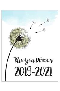 Three Year Planner 2019-2021