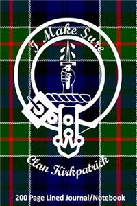 Clan Kirkpatrick 200 Page Lined Journal/Notebook