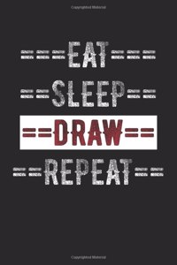 Artists Journal - Eat Sleep Draw Repeat