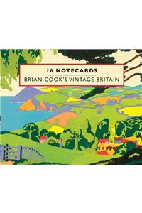 Brian Cook's Vintage Britain - 16 Notecards