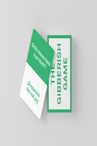 The Gibberish Game