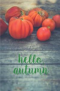 Hello Autumn - Pumpkins