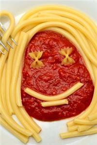 Spaghetti Happy Face Journal